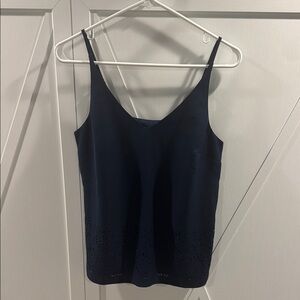 Navy Blue Women's Tank Top